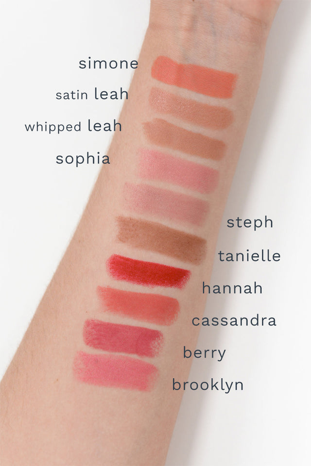 Cassandra Peony Whipped Matte Lipstick image 2