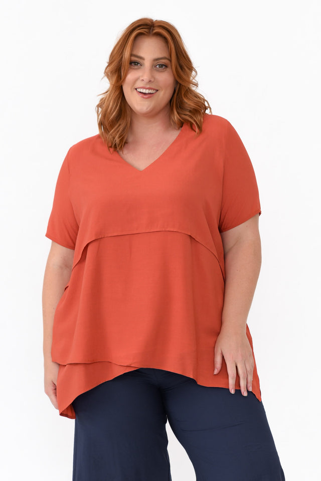 plus-size,curve-tops,plus-size-sleeved-tops,plus-size-cotton-tops,facebook-new-for-you,plus-size-work-edit alt text|model:Caitlin;wearing:XXL image 8