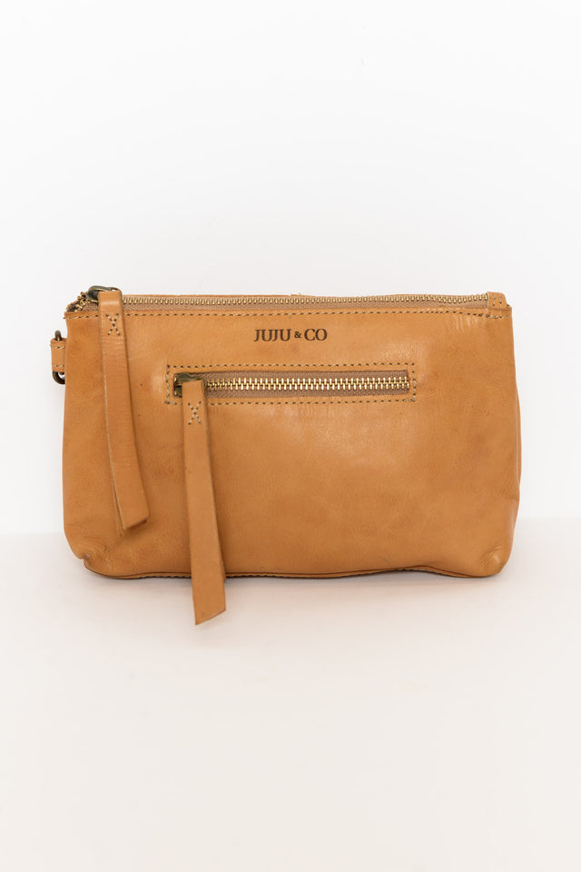 Sylvie Tan Leather Pouch image 1
