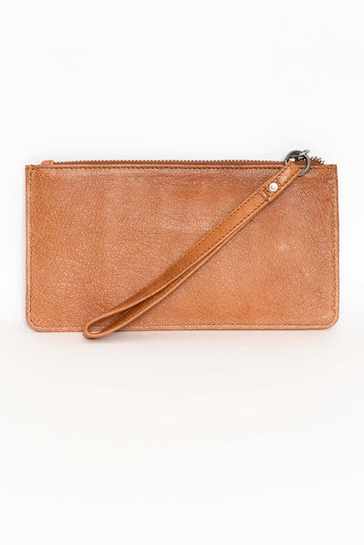 Vaucluse Tan Leather Medium Pouch