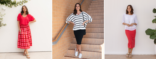 How to Style a Midi Skirt All Year Round