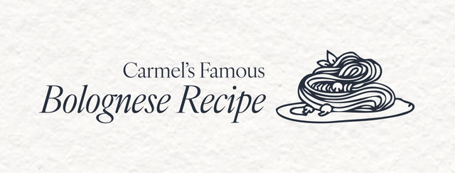 Carmel's Bolognese Recipe