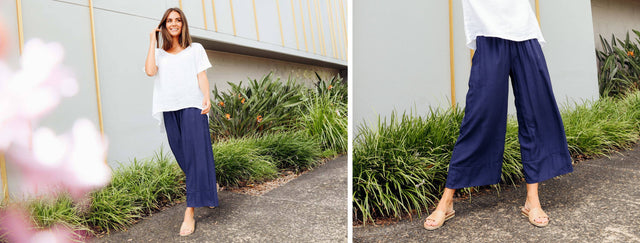 How To Wear And Style Wide Leg Pants