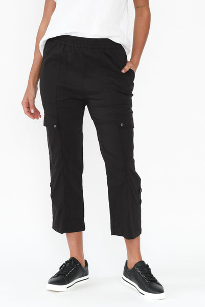 Air-Lite Black Stretch Pocket Pants