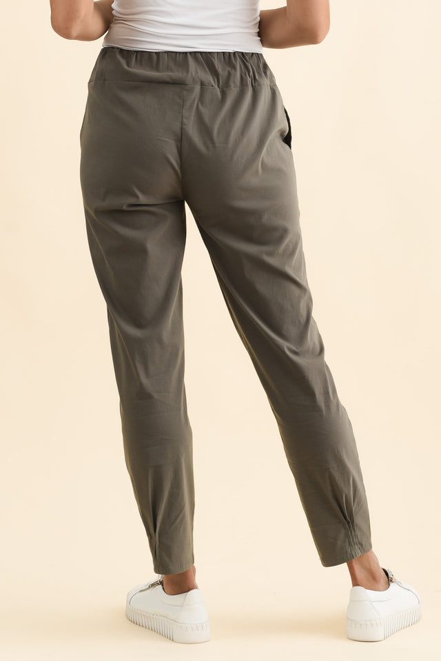 Air-Lite Olive Stretch Pocket Pants image 4