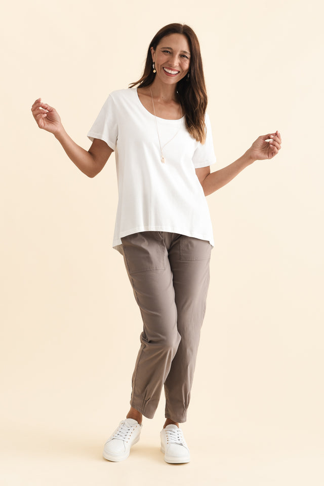 Air-Lite Taupe Stretch Pocket Pants image 8