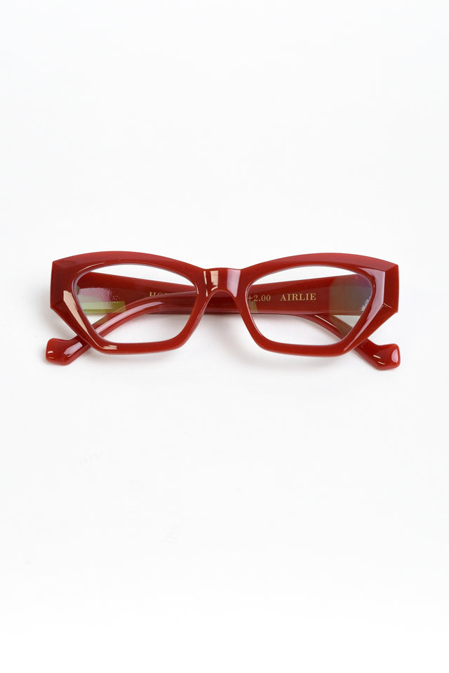 Airlie Red Reading Glasses