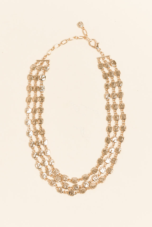 Alessandra Gold Layered Necklace