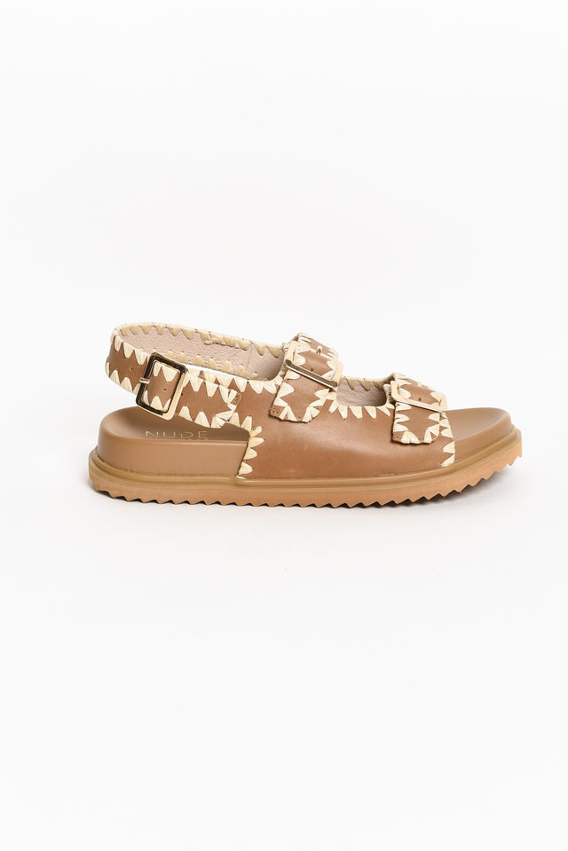 Alice Tan Leather Sandal