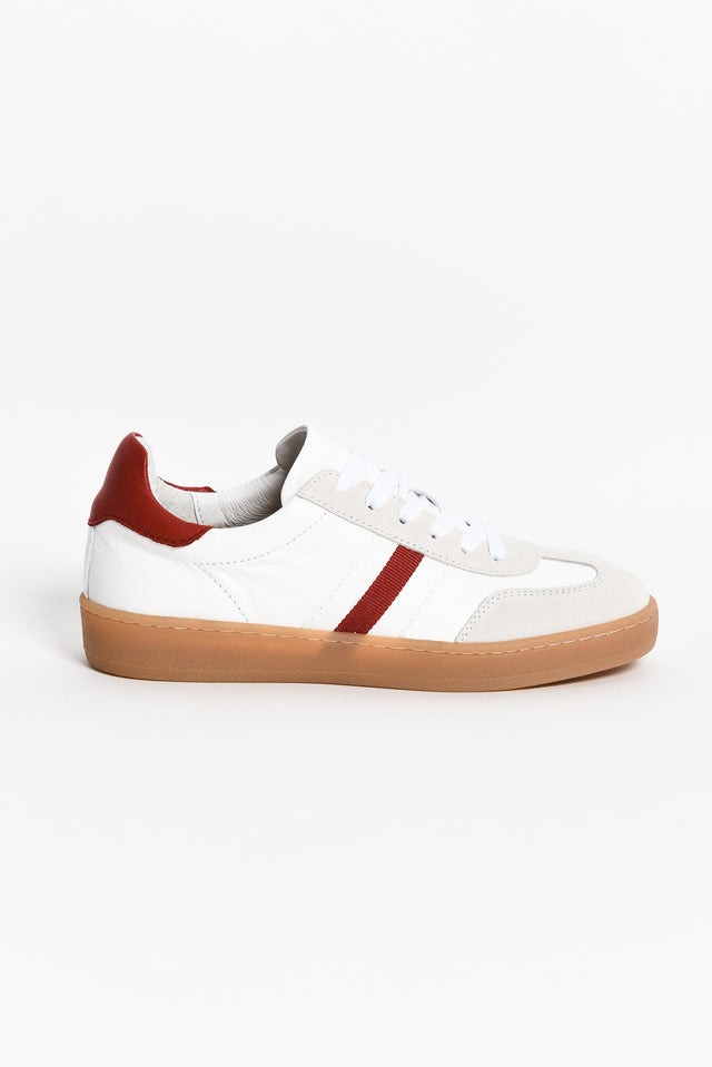 Aloha Red Stripe Suede Sneaker image 4