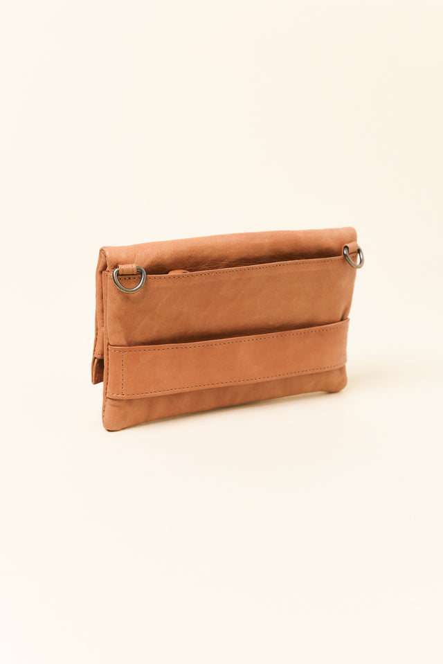 Aluka Tan Leather Bag