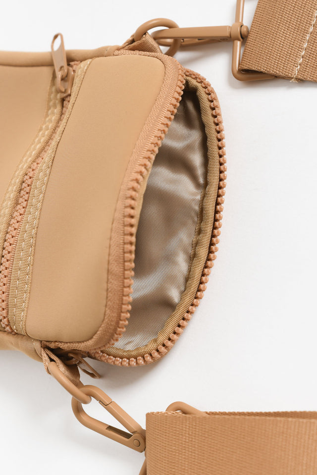 Andie Beige Neoprene Phone Bag image 3