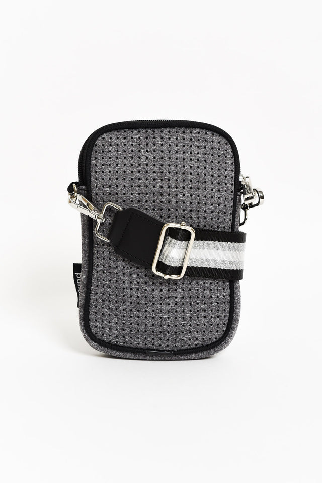 Anella Grey Marle Neoprene Phone Bag image 1
