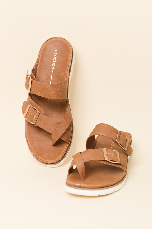 Ashi Brandy Buckle Slide