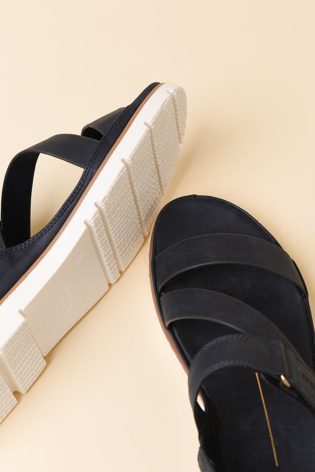 Ashli Navy Strappy Sandal image 4