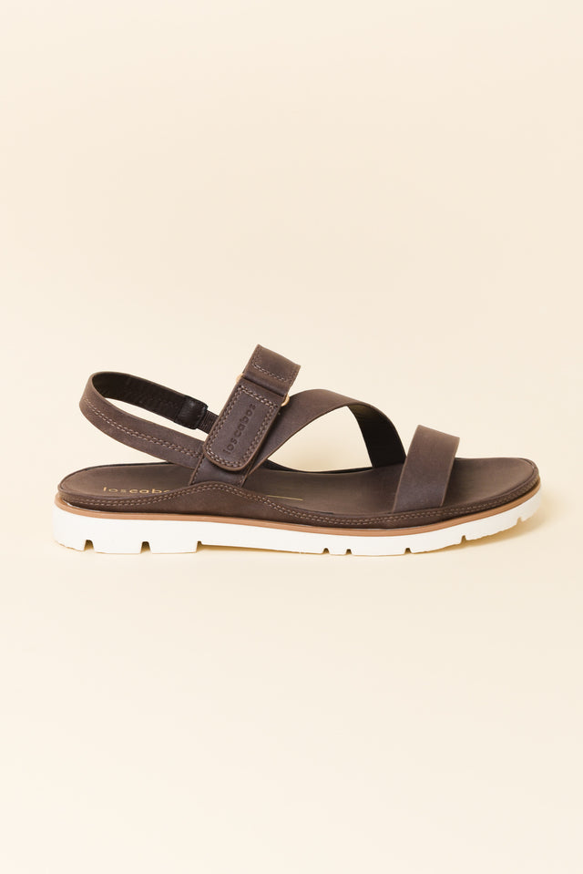 Ashli Mocha Strappy Sandal