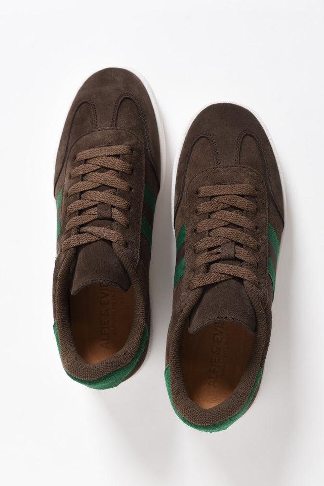 Attitude Brown Suede Sneaker