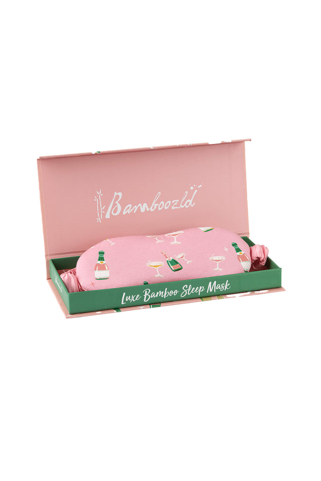 Pink Champagne Bamboo Sleep Mask