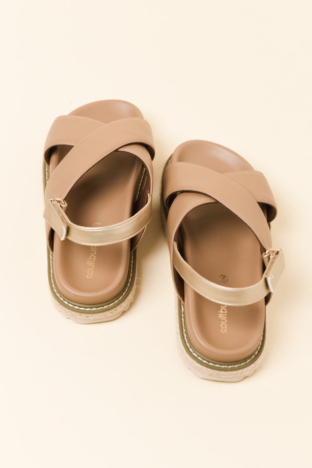Bali Tan Crossover Sandal image 4