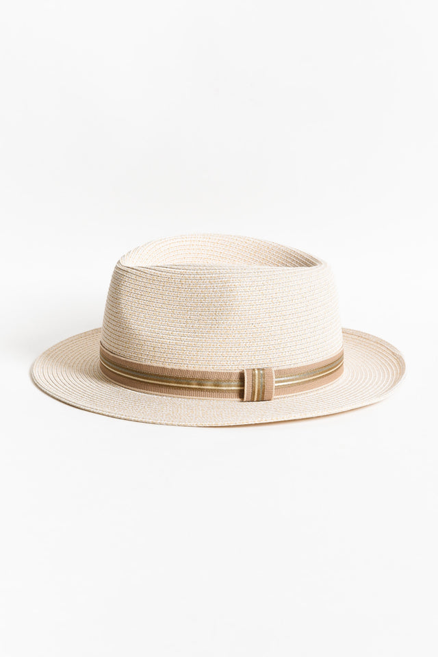 Barrington Ivory Flexibraid Fedora image 1