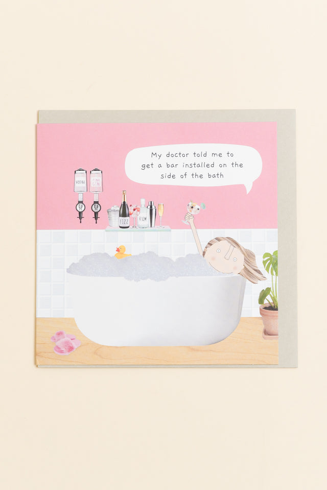 Bath Bar Card