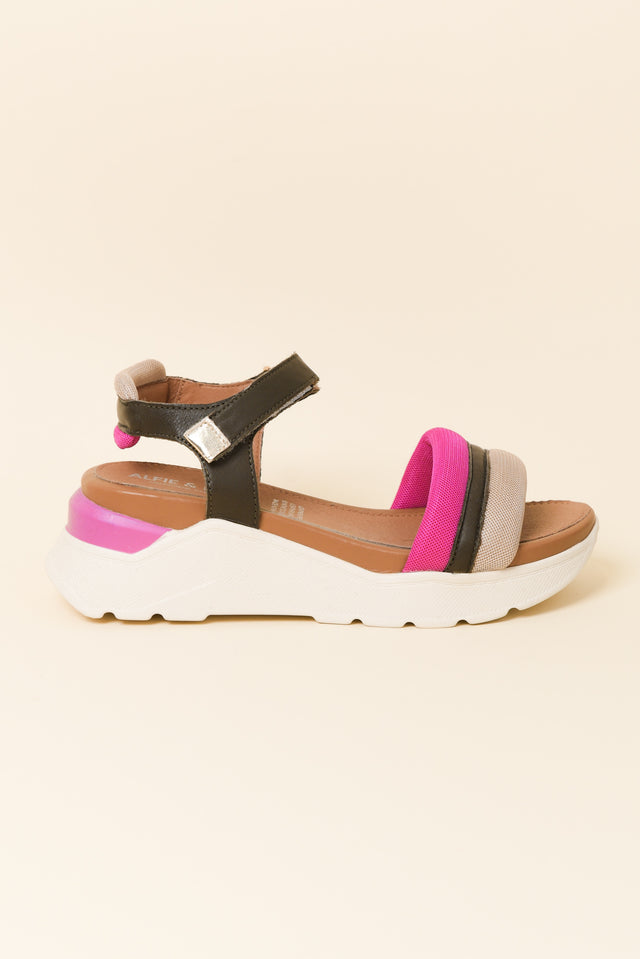 Batman Pink Mesh Velcro Sandal