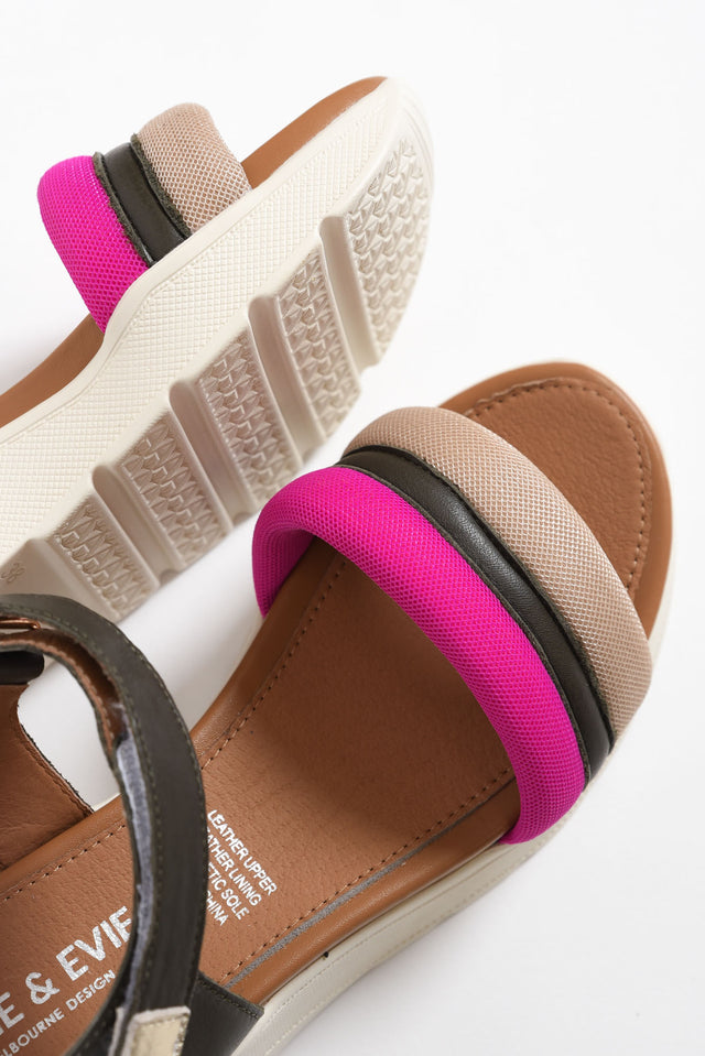 Batman Pink Mesh Velcro Sandal