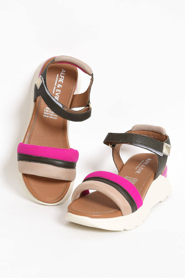 Batman Pink Mesh Velcro Sandal