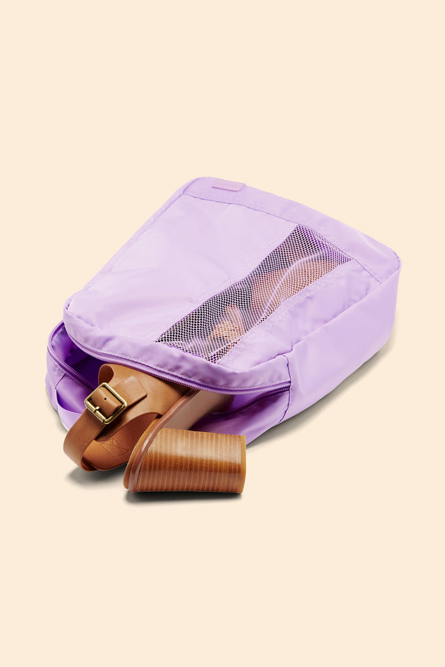 Beatrice Lilac Shoe Bag image 3