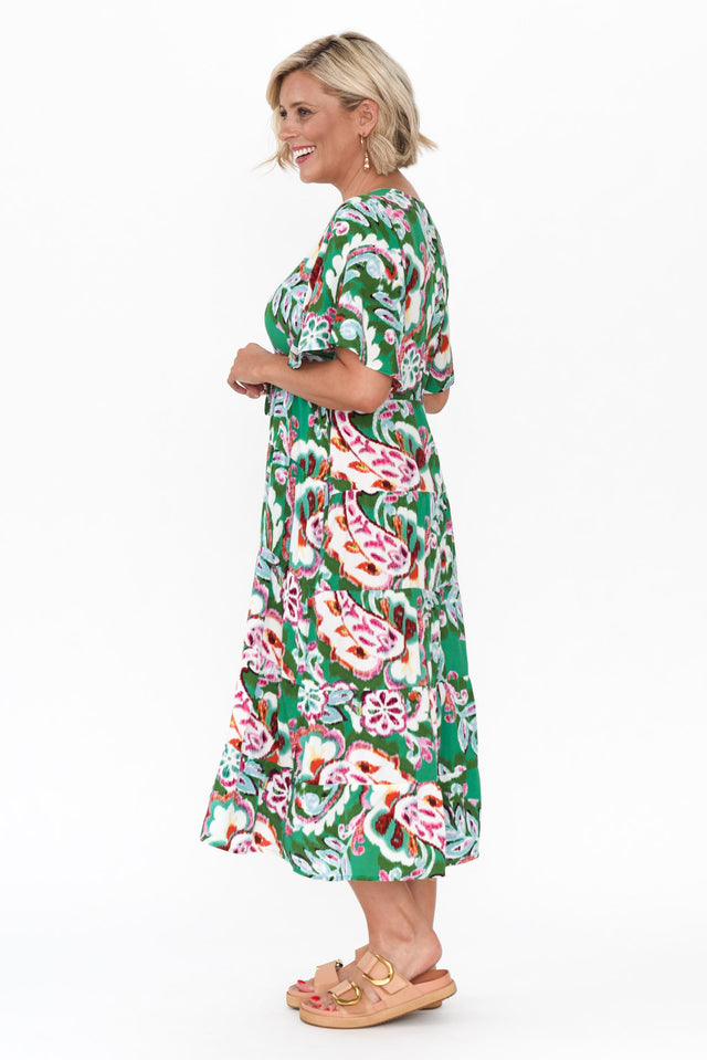Belinda Green Garden Tier Dress image 5