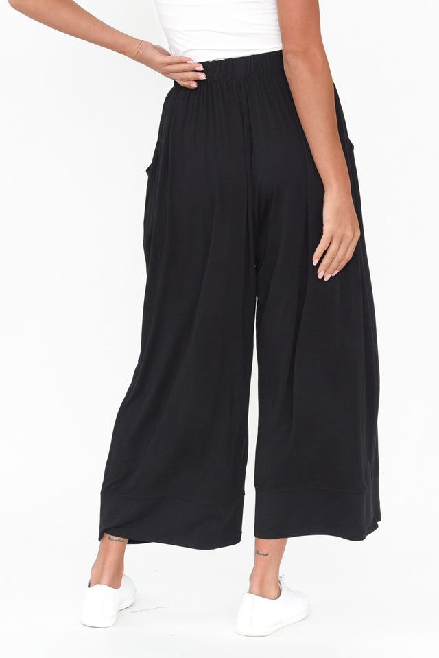 Bianca Black Relaxed Pants image 5
