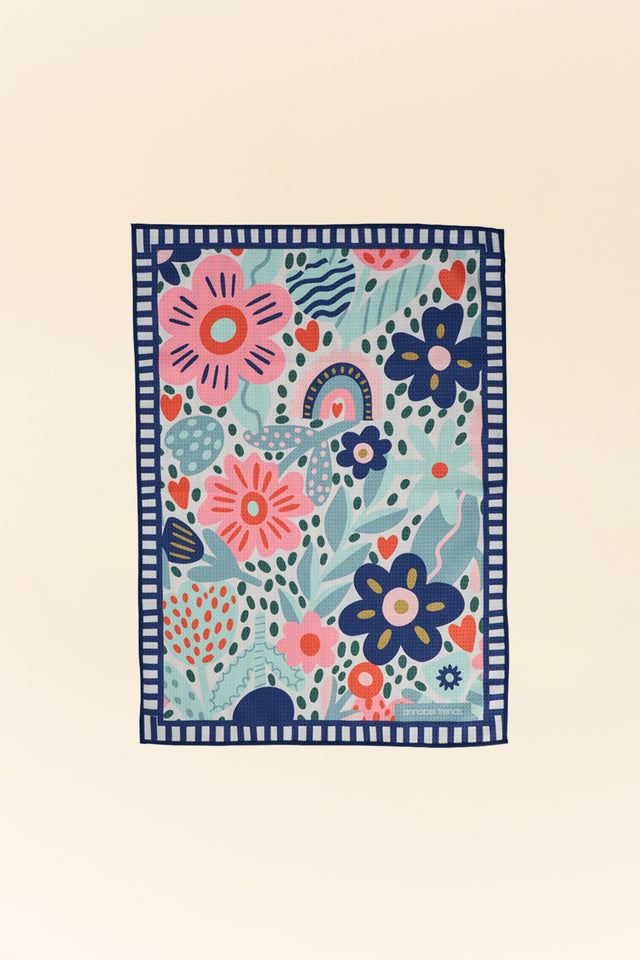 Garden Love Microfibre Tea Towel