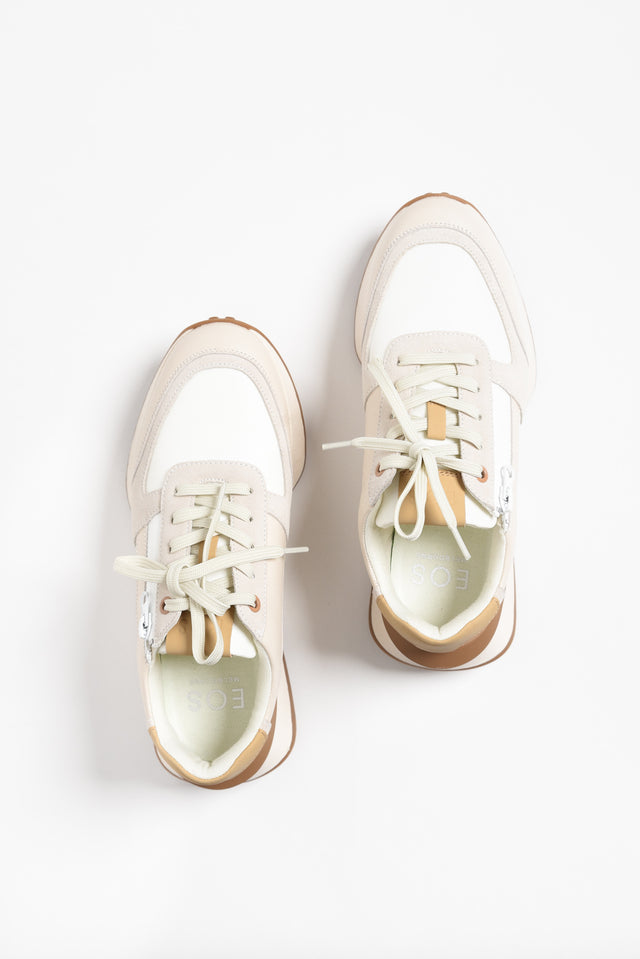 Blithe Cream Leather Sneaker image 3