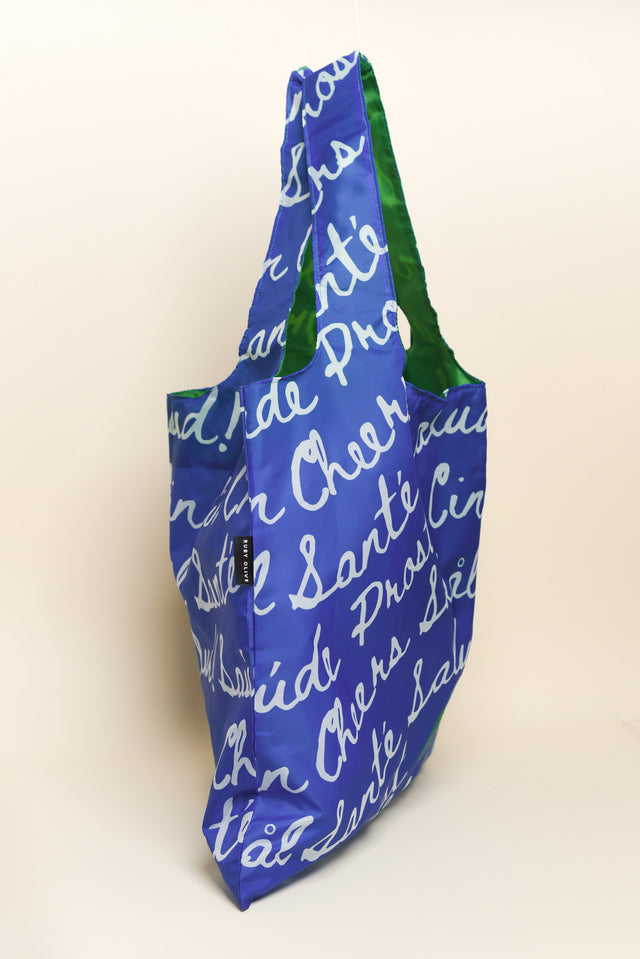 Blue Cin Cin Reuseable Shopping Bag