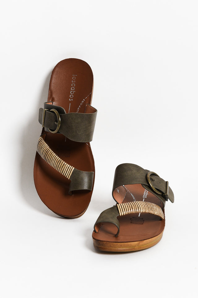 Bria Khaki Sandal image 1