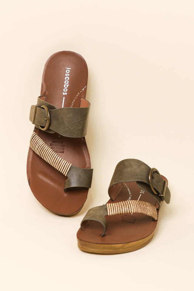 Bria Khaki Slide