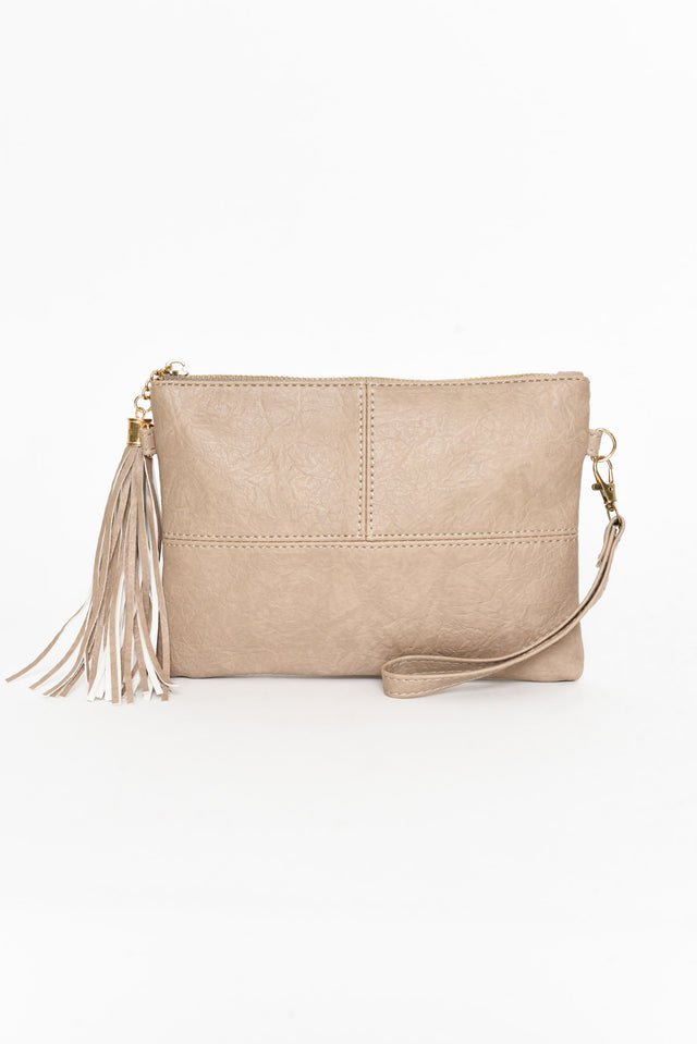 Brynn Stone Tassel Crossbody Bag image 1