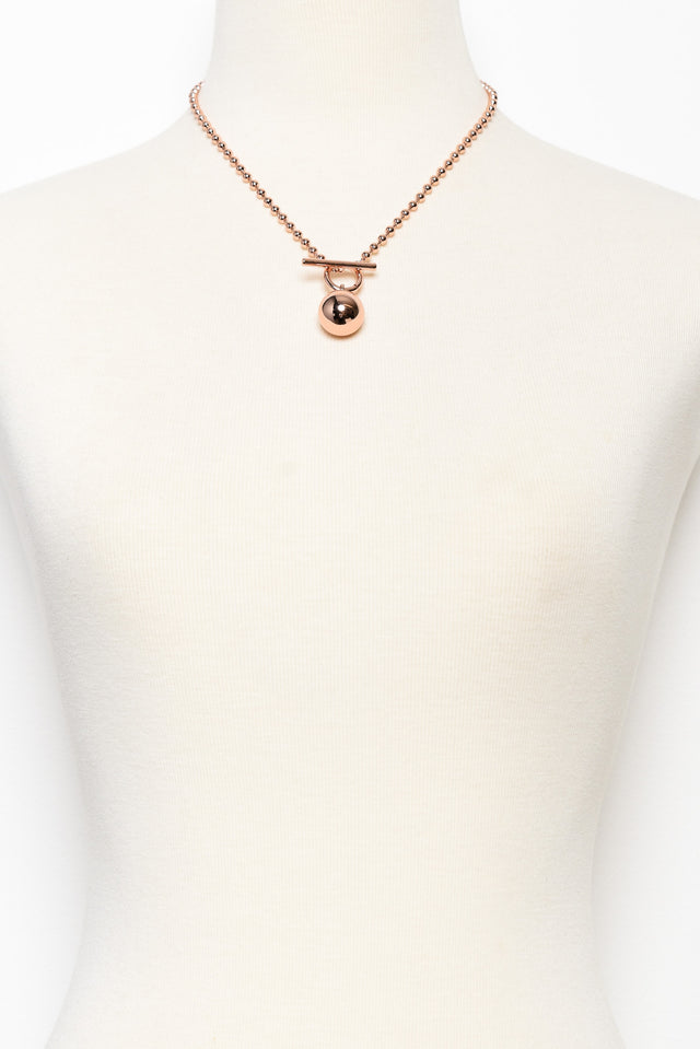 C Minor Rose Gold Pendant Necklace image 2