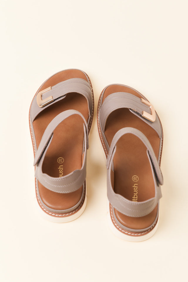 Callala Taupe Velcro Sandal image 4