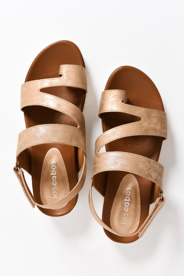 Carra Rose Gold Crossover Sandal image 3