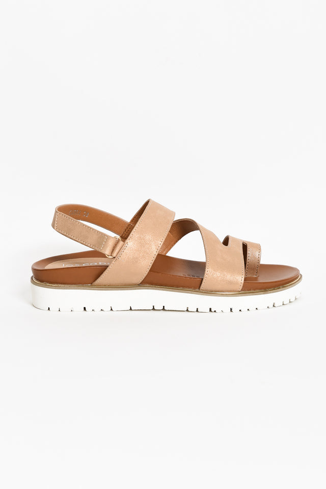 Carra Rose Gold Crossover Sandal image 5