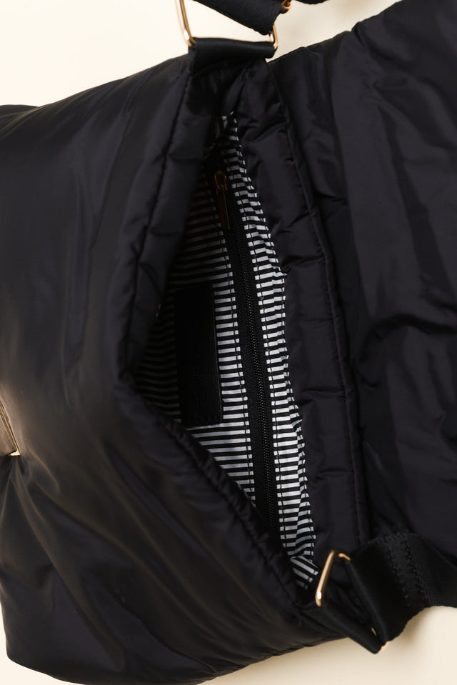 Casa Black Puffer Crossbody Bag image 3