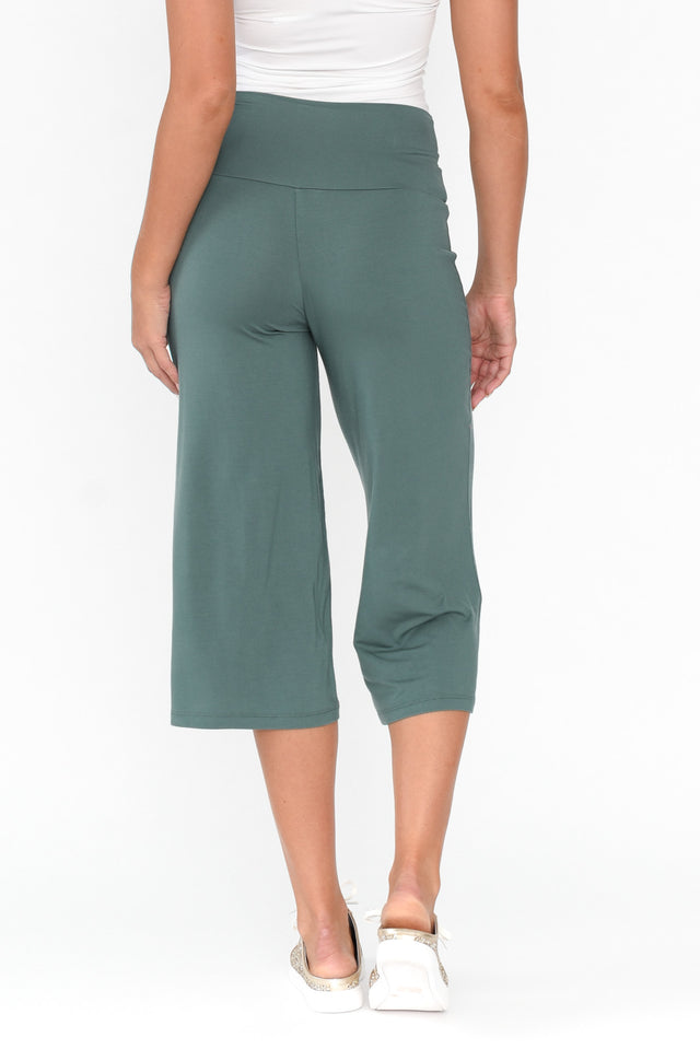 Cassie Ocean Bamboo Cropped Pants thumbnail 4
