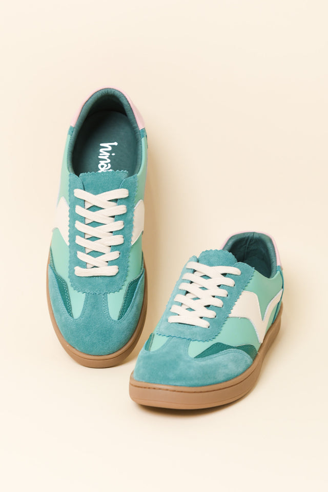 Castro Green Suede Leather Sneaker