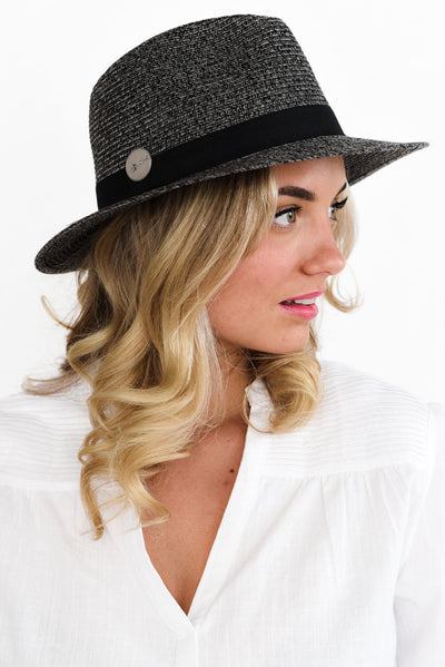 Charcoal Travel Fedora