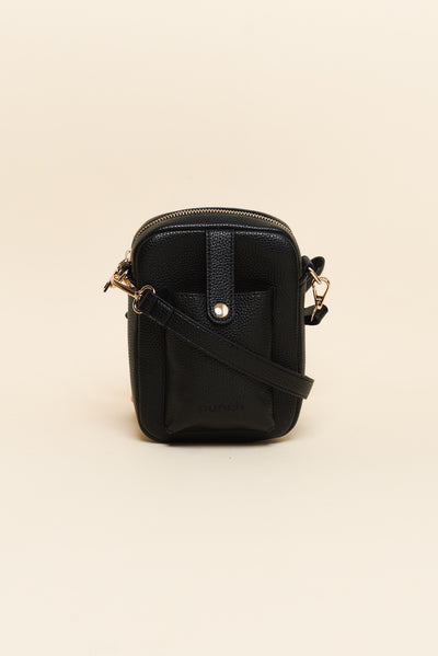 Charlie Black Crossbody Bag