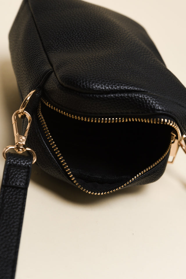 Charlie Black Crossbody Bag image 4