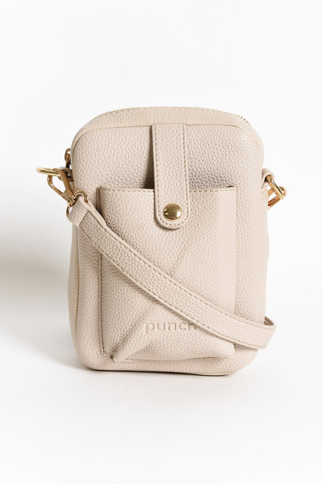 Charlie Nude Crossbody Bag