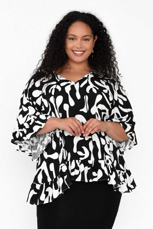 plus-size,curve-tops,plus-size-sleeved-tops thumbnail 6