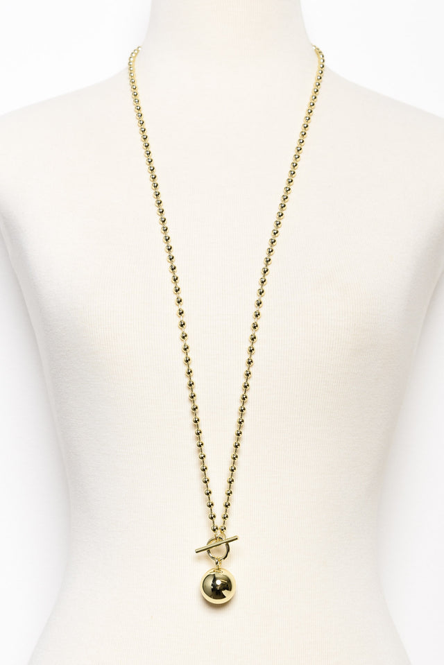 Chelsea Gold Pendant Necklace